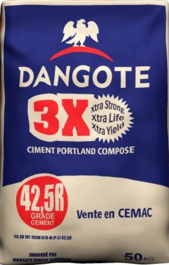 Ciment DANGOTE(livraison gratuite pour les achats à Bangui )